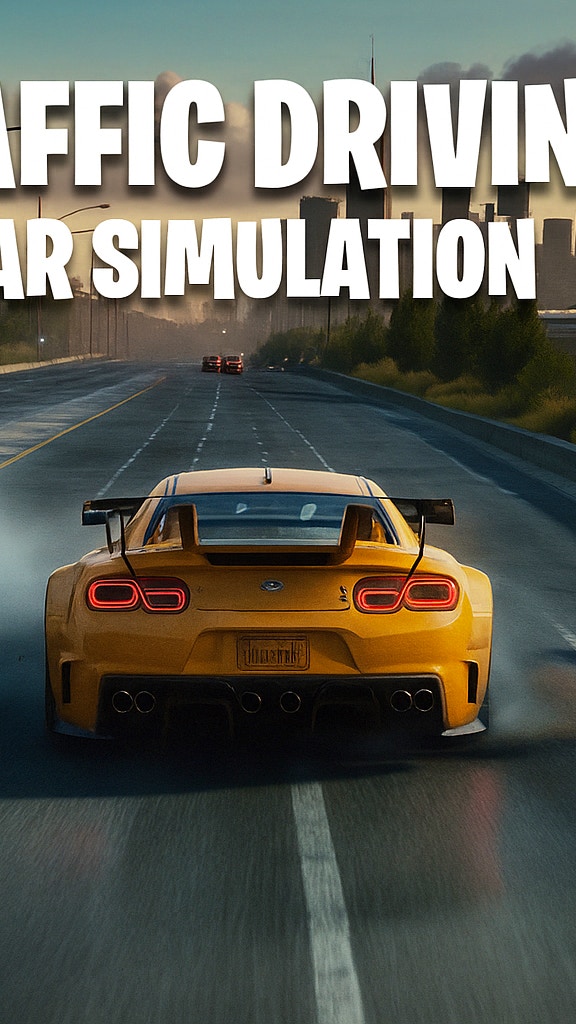 Traffic Driving Car Simulation