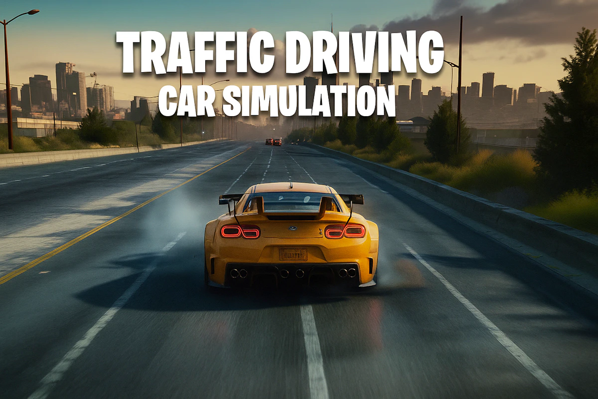 Play Traffic Driving Car Simulation — free online Racing game