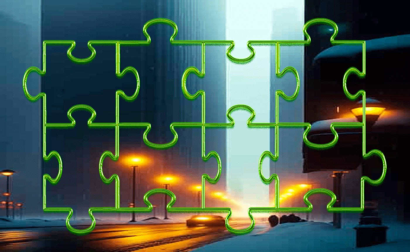 Traffic Lights Jigsaw Picture Puzzle