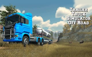 Trailer Truck Simulator Off Road game cover