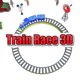 Juega gratis a Train Race 3D