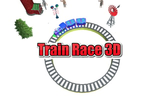 Train Race 3d game cover