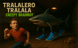 Tralalero Tralala Creepy Brainrot