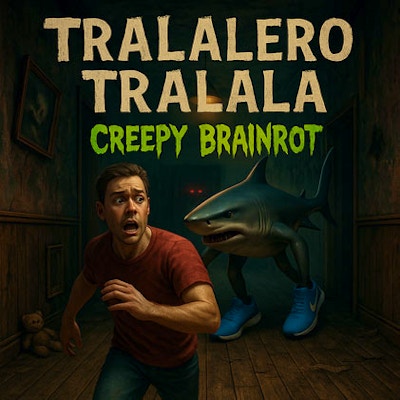 Tralalero Tralala Creepy Brainrot By Gamepix