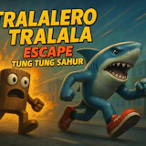 Tralalero Tralala escape Tung Tung Sahur