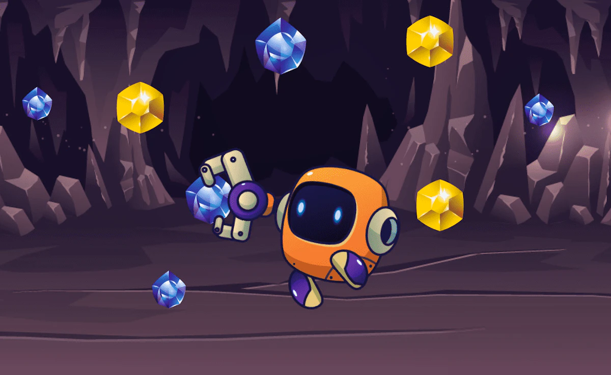 Play Treasure Hunting Robot — free online Adventure game