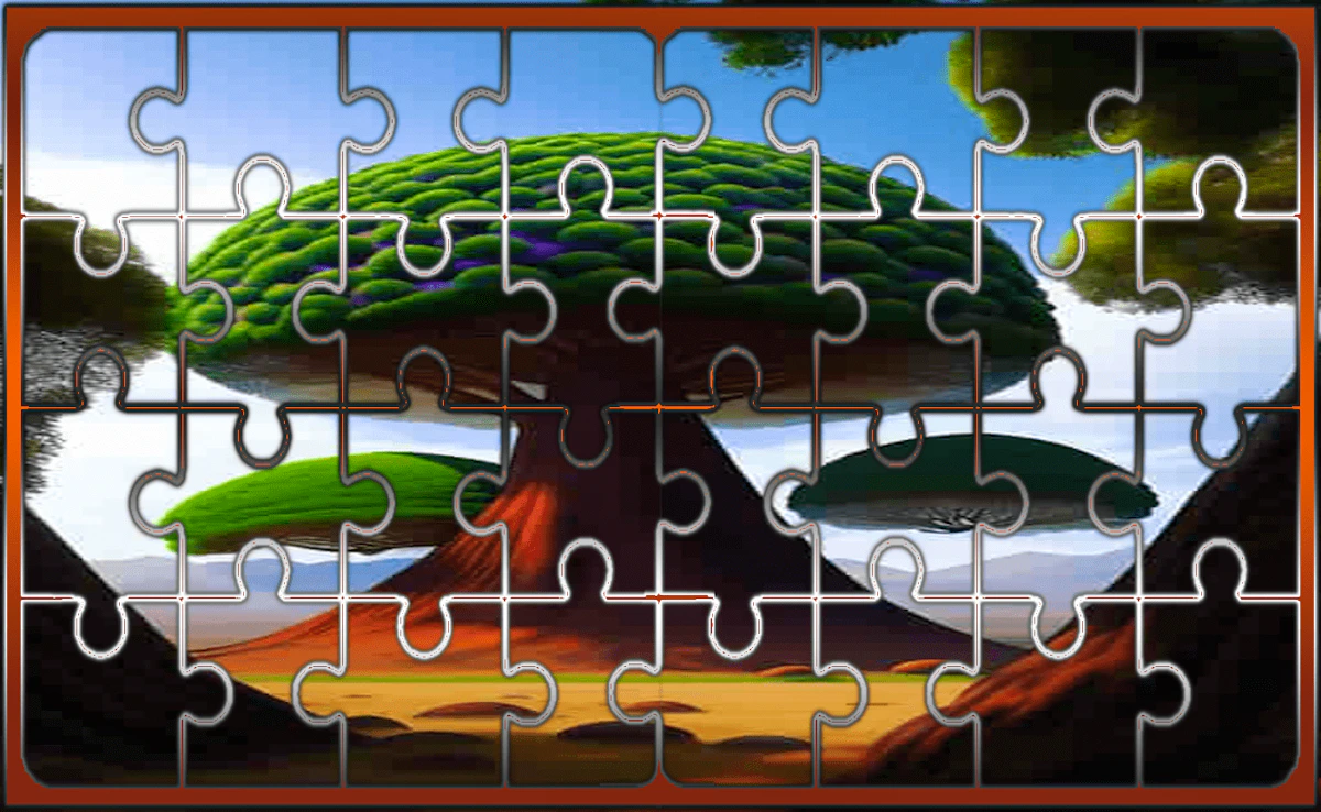 Play Trees Jigsaw Triumph — free online Jigsaw Puzzles game