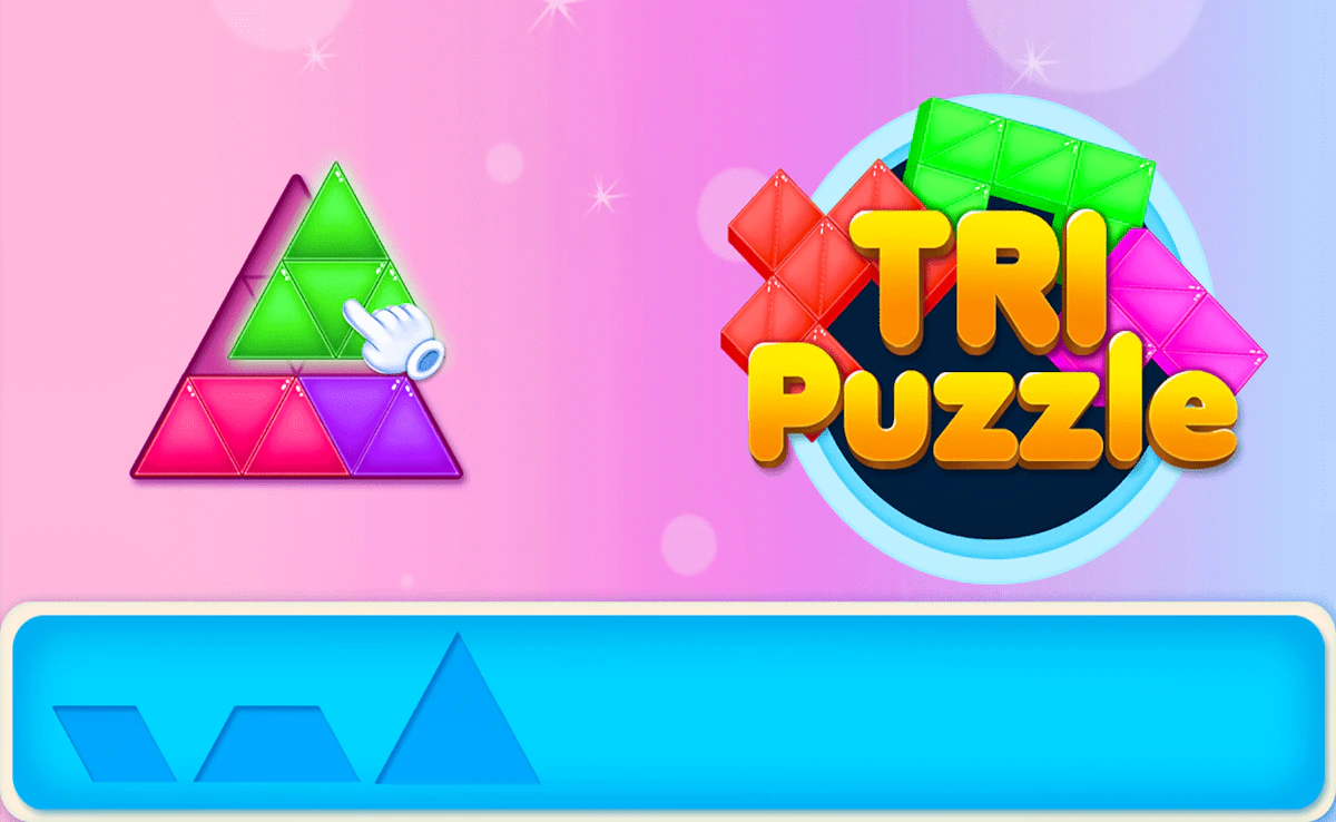 Play Tri Puzzle — free online Block game