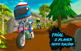 Trial 2 Player Moto Racing game cover