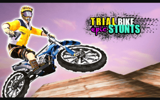 Trial Bike Epic Stunts game cover