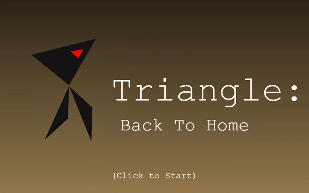 Play Triangle Back to Home — free online Platformer game