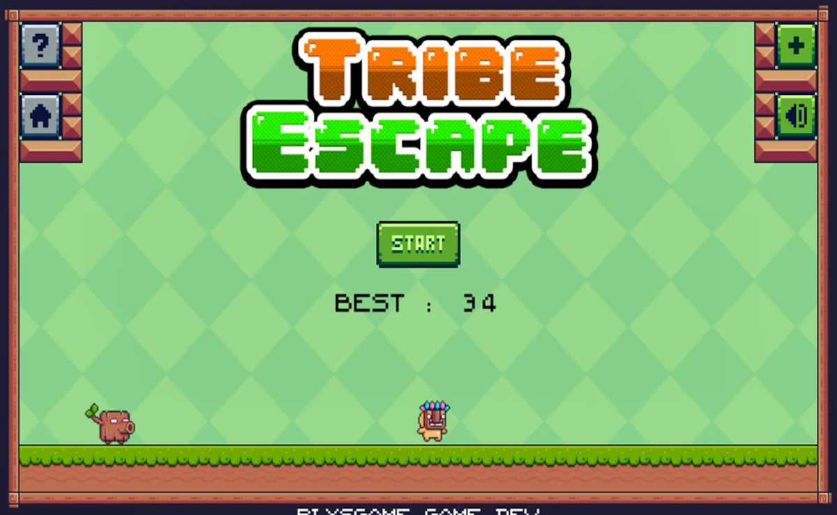 Play Tribe Escape — free online Arcade game
