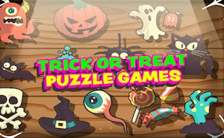 Trick Or Treat Halloween Games game cover