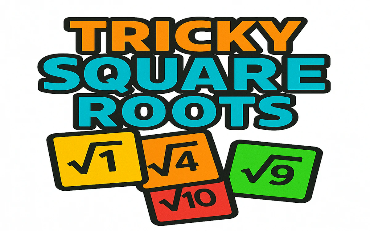 Play Tricky Square Roots — free online Match 3 game