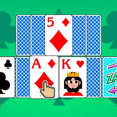 Tripeaks Solitaire 100 levels By Gamepix