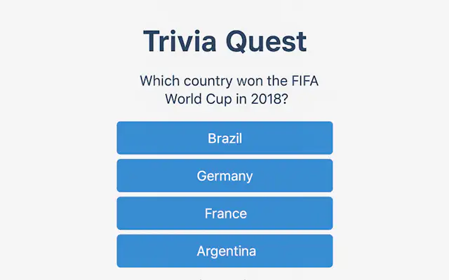 Trivia Quest - The Ultimate Challenge