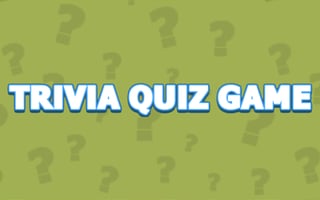 Trivia Quiz Game