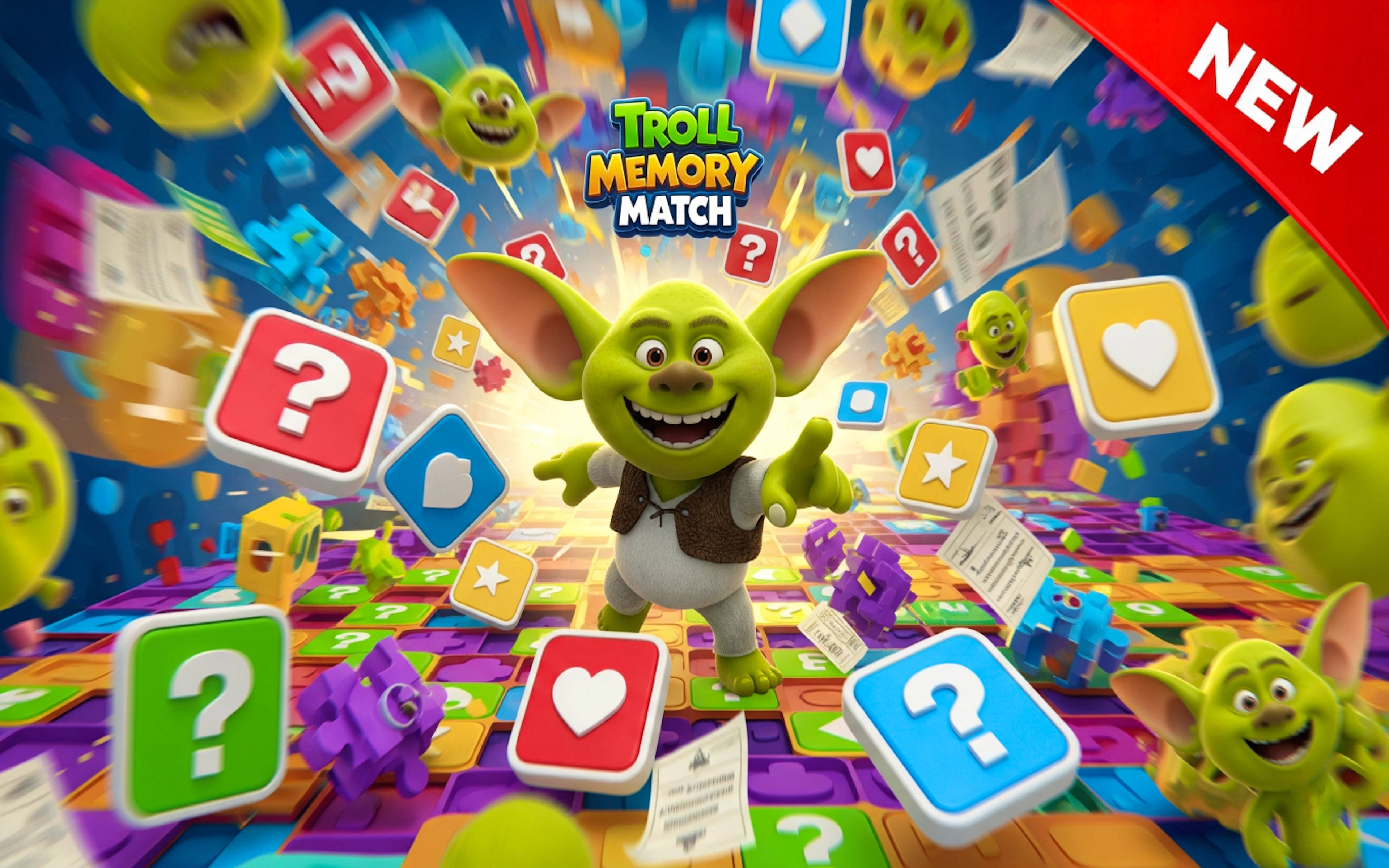 Troll Memory Match