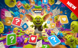 Troll Memory Match