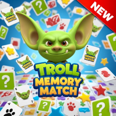 Troll Memory Match By Gamepix