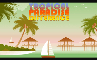 Tropical Paradise Difference game cover