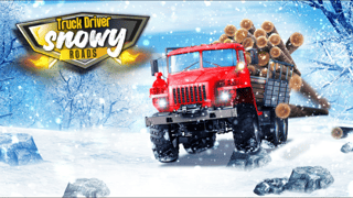 Truck Driver: Snowy Roads game cover
