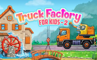 Truck Factory For Kids 2 game cover
