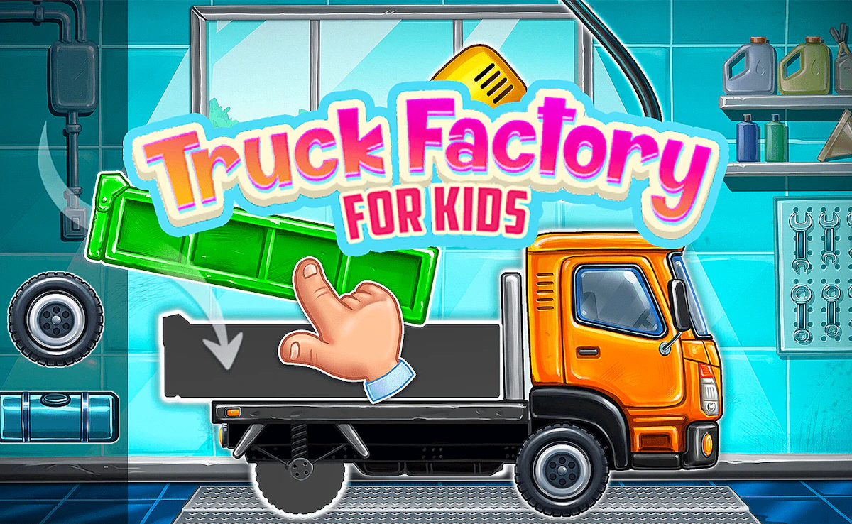 Play Truck Factory for Kids — free online Kids game