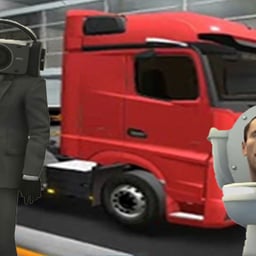 Juega gratis a Truck Simulator Skibidi Toilet