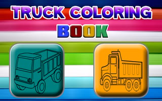 Trucks Coloring Book game cover