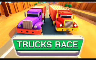Trucks Race game cover