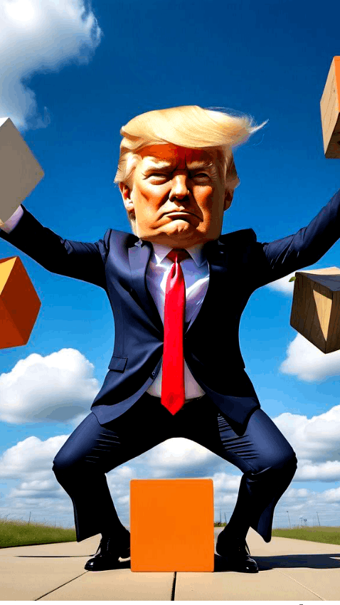 Trump Wobble Walk Challenge