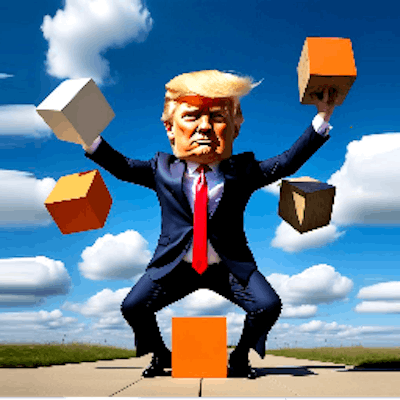 Trump Wobble Walk Challenge By Gamepix