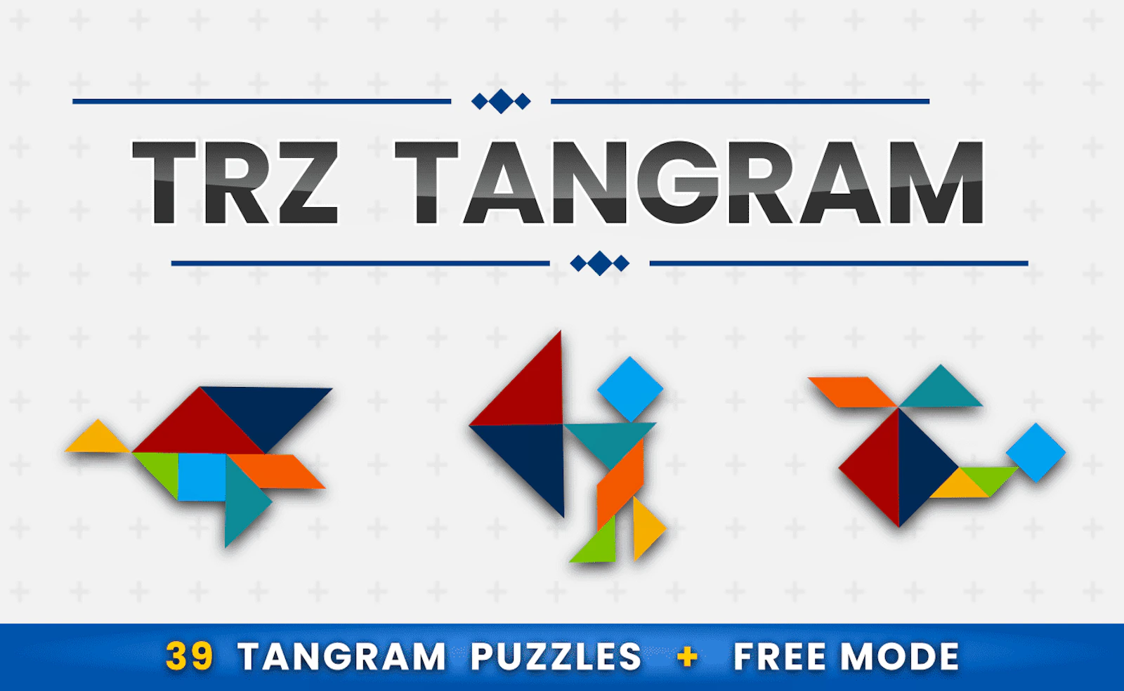 TRZ Tangram — free online board game on Glaze Games