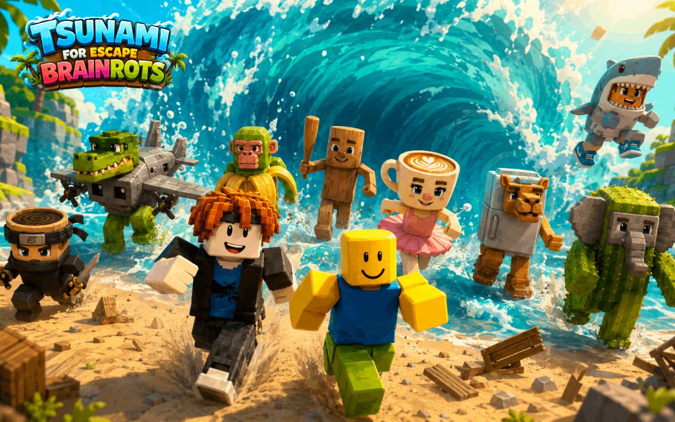 Tsunami for Escape Brainrots