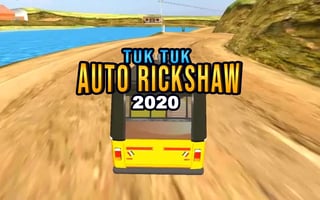 Tuk Tuk Auto Rickshaw 2020 game cover