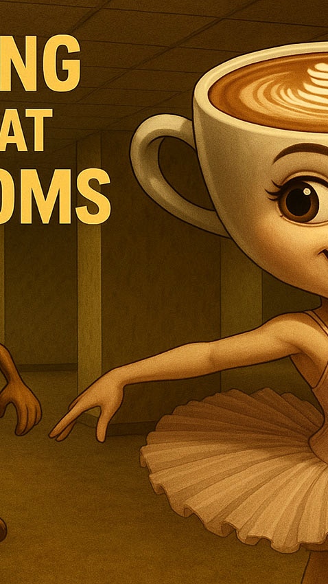 Tung Tung Sahur at Backrooms