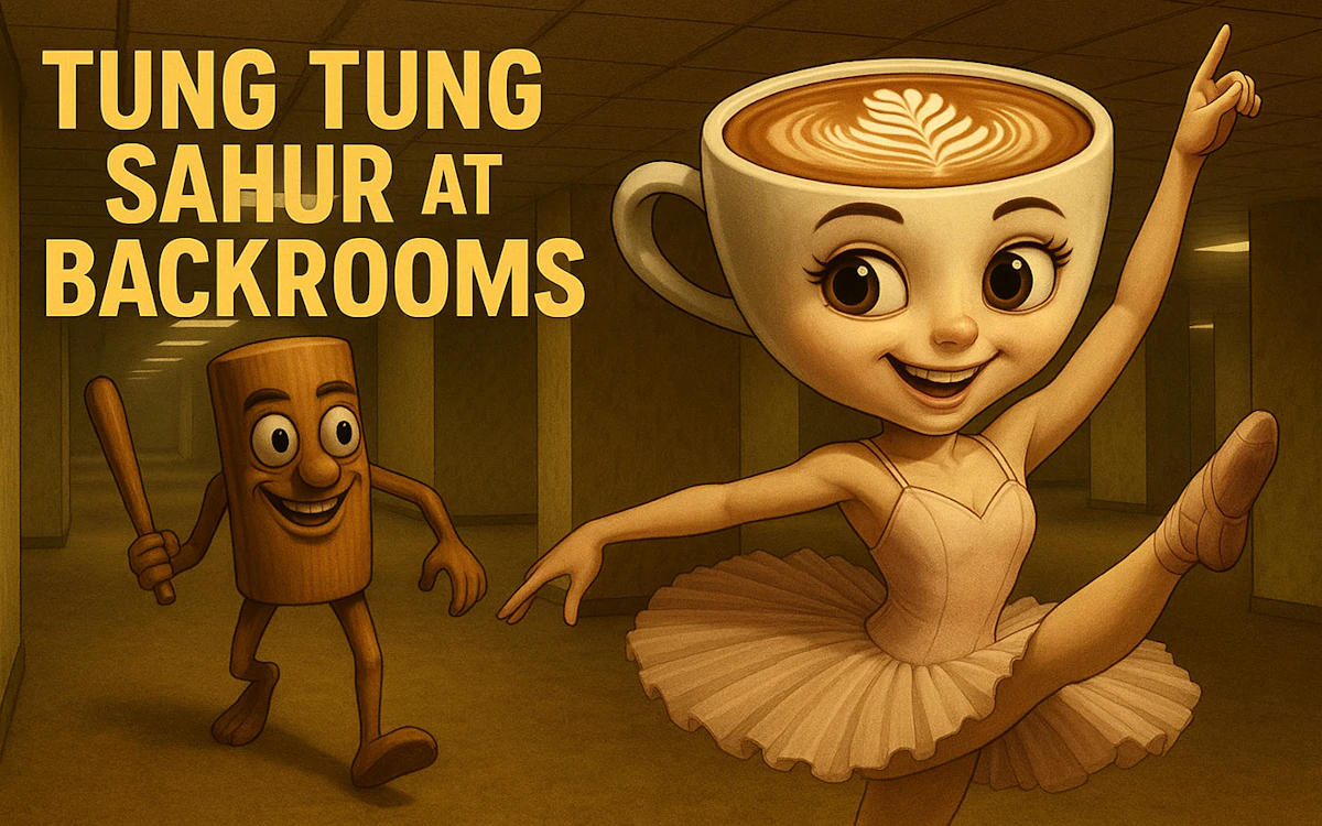 Play Tung Tung Sahur at Backrooms — free online Escape game
