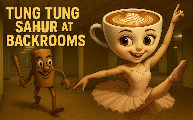 Tung Tung Sahur At Backrooms