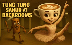 Tung Tung Sahur at Backrooms