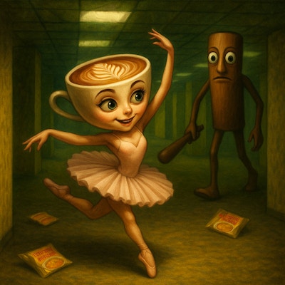 Tung Tung Sahur at Backrooms By Gamepix