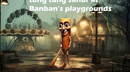 Tung Tung Sahur at Banban Playgrounds