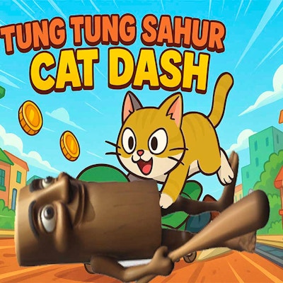 Tung Tung Sahur Cat Dash By Gamepix