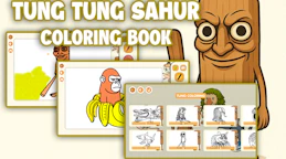 Tung Tung Sahur Coloring Book