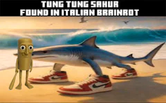 Tung Tung Sahur found in Italian Brainrot