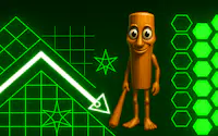 Tung Tung Sahur in Geometry Dash