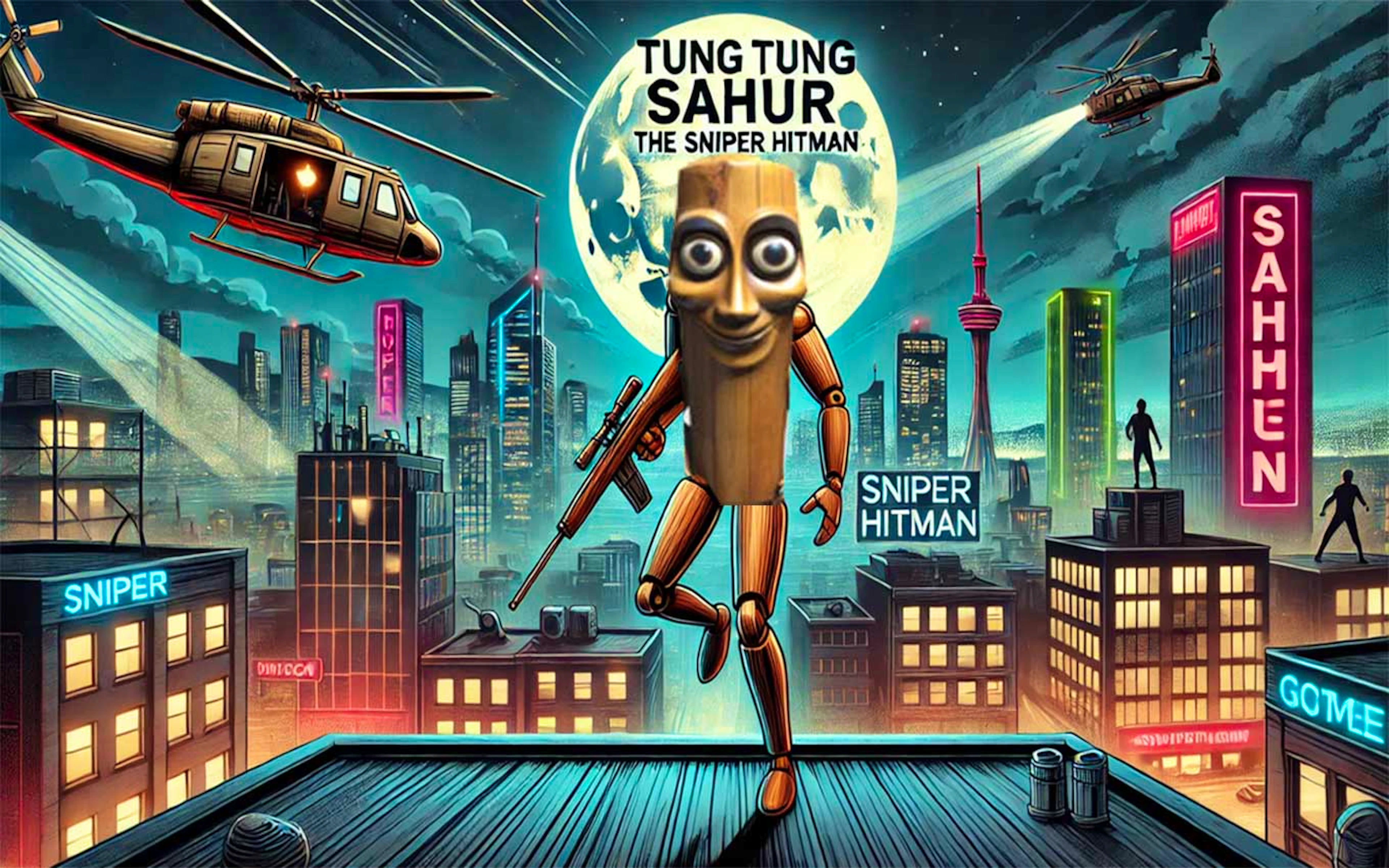 Tung Tung Sahur The Sniper Hitman