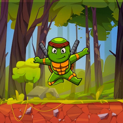 Turtle Ninja By Gamepix