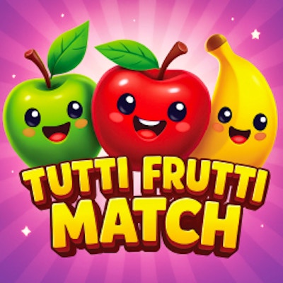 Tutti Frutti Match Game - Matching Puzzle By Gamepix