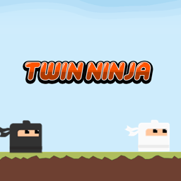 Twin Ninja Online action Games on taptohit.com